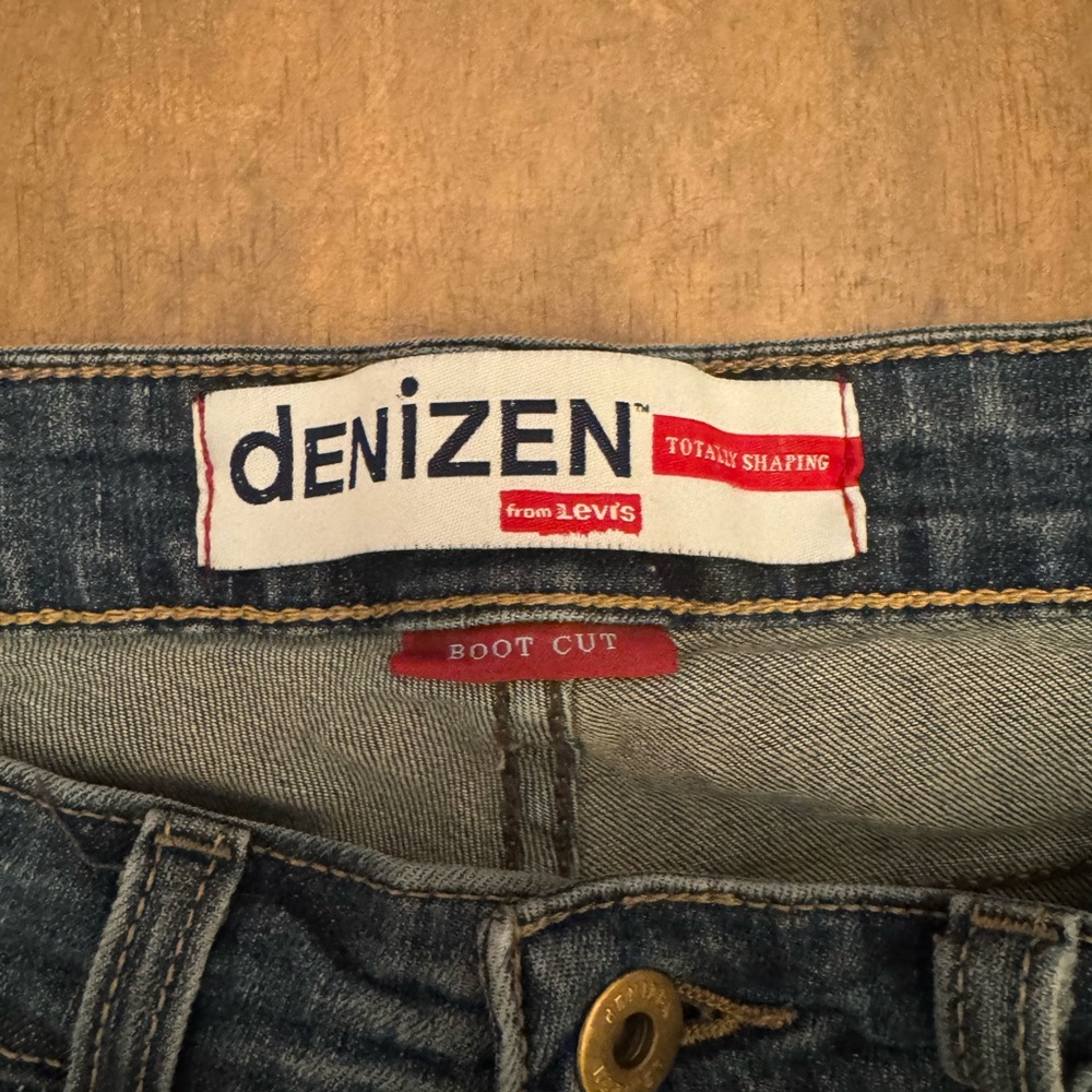 Denizen from Levi's Dark Blue Boot Cut Jeans - Picture 2 of 4